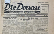 „Dunav“ - antinacistički list na nemačkom jeziku u međuratnoj Vojvodini „Dunav“ - antinacistički list na nemačkom jeziku u međuratnoj Vojvodini